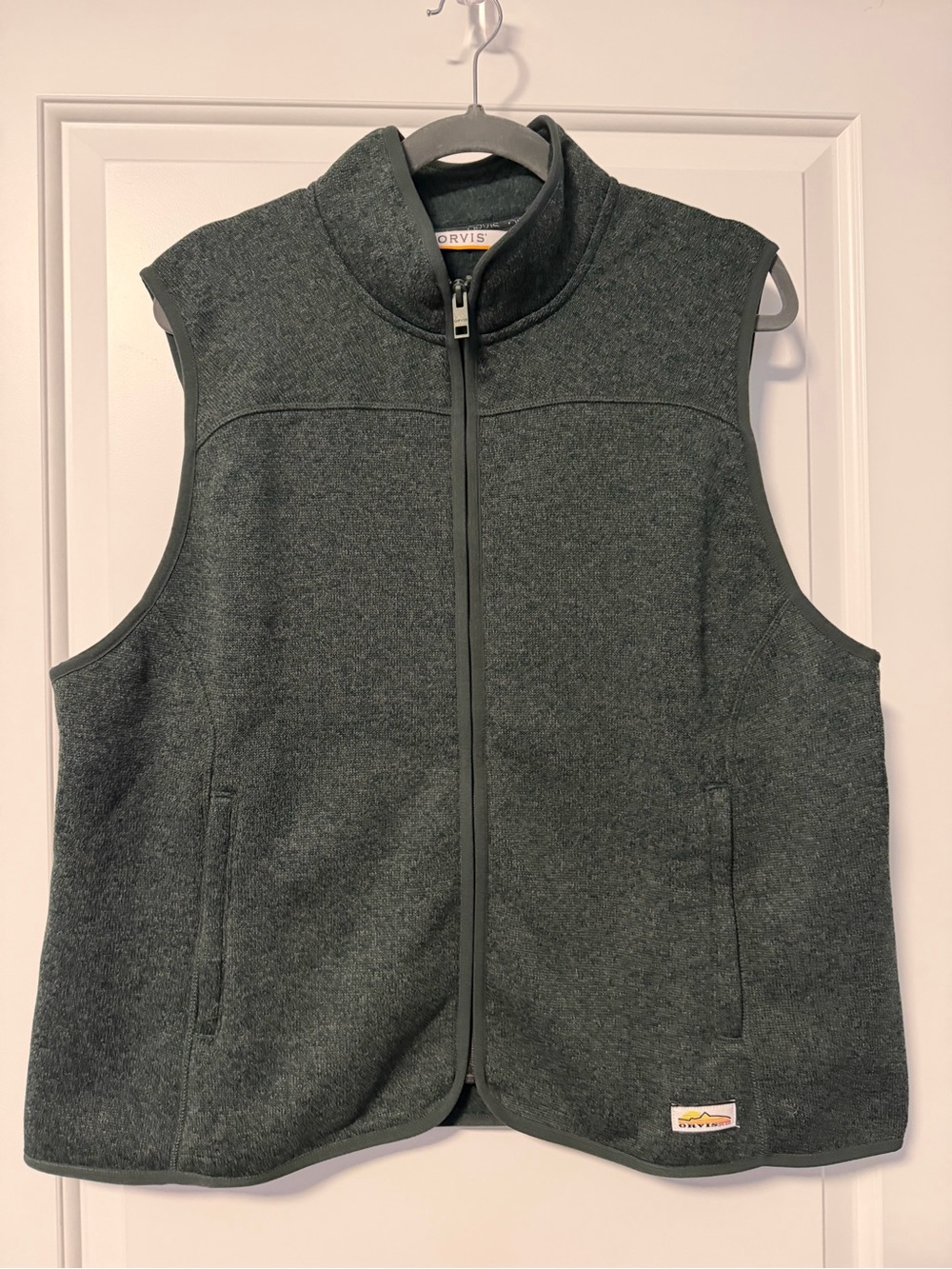 Orvis: Women’s R65 Sweater Fleece Vest Dark Green XL